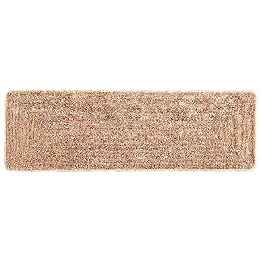 Rug Runner MARSA Yellow 100 x 350 cm Polyester and PVC