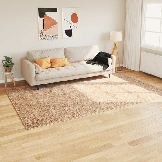 Rug Runner MARSA Yellow 190 x 300 cm Polyester and PVC
