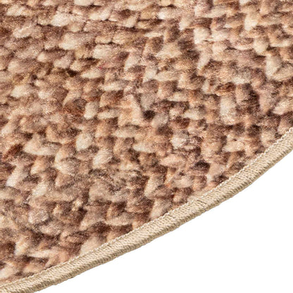 Rug Runner MARSA Yellow 120 x 120 cm Polyester and PVC