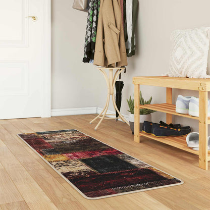 Rug Runner MARSA Multicolour 50 x 100 cm Polyester and PVC