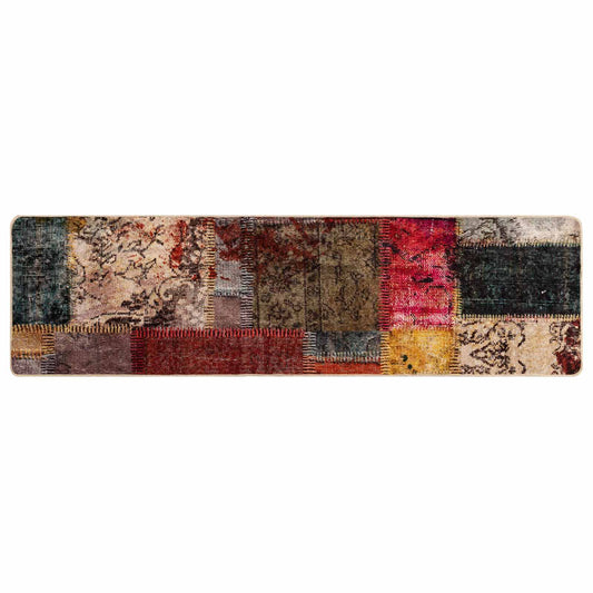 Rug Runner MARSA Multicolour 50 x 200 cm Polyester and PVC