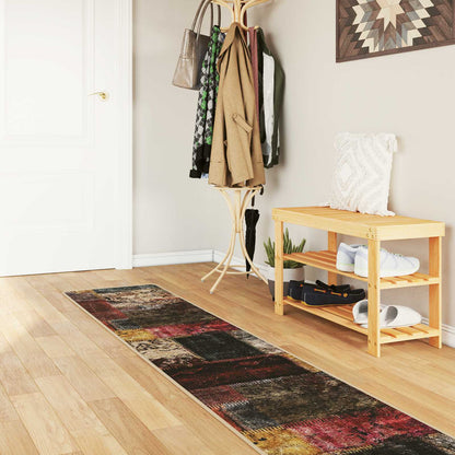 Rug Runner MARSA Multicolour 50 x 400 cm Polyester and PVC