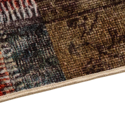 Rug Runner MARSA Multicolour 50 x 450 cm Polyester and PVC