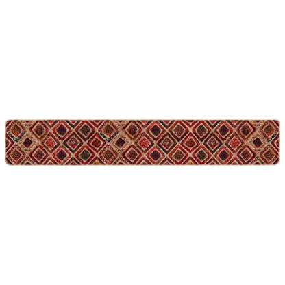 Rug Runner MARSA Multicolour 50 x 300 cm Polyester and PVC