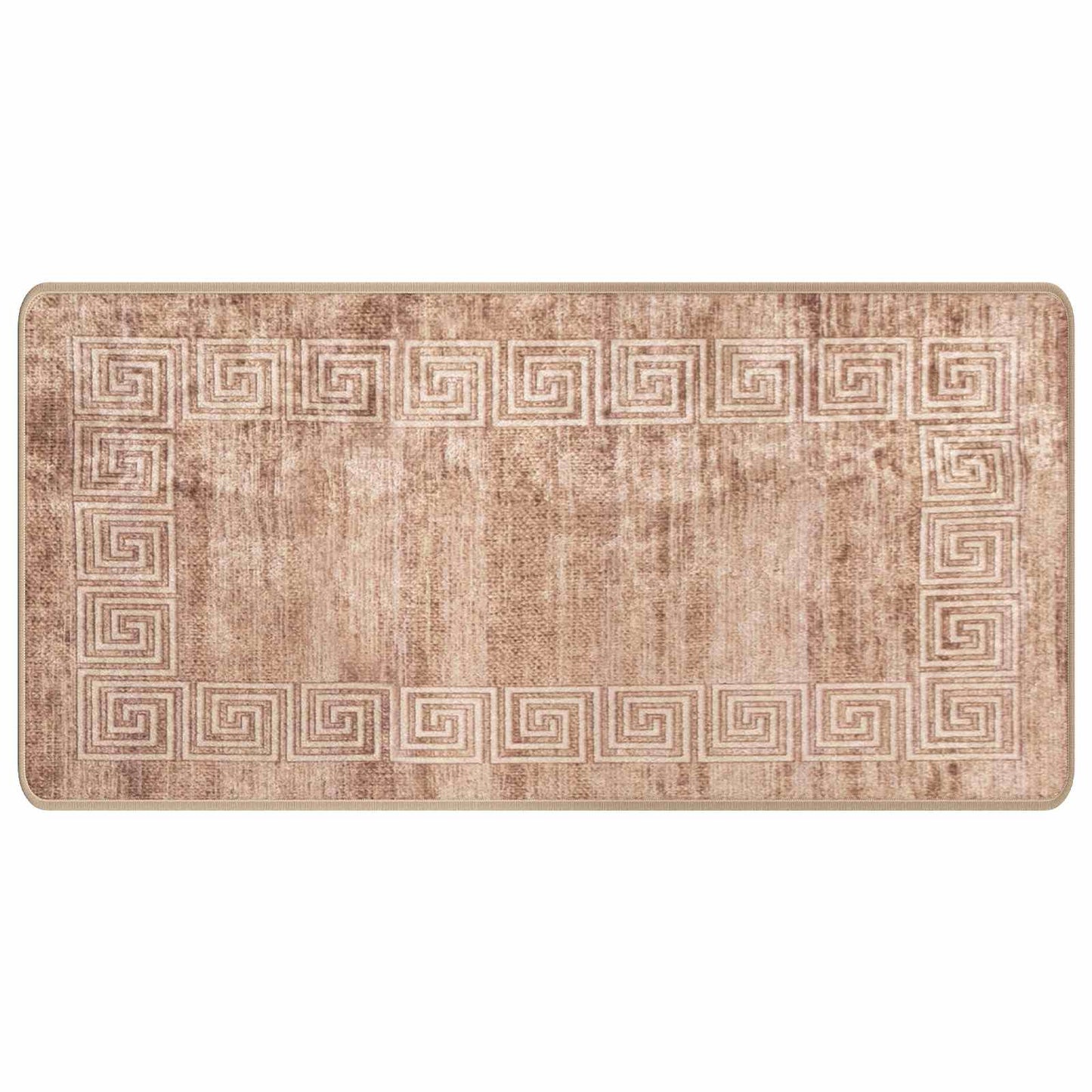 Rug Runner MARSA White 50 x 100 cm Polyester and PVC
