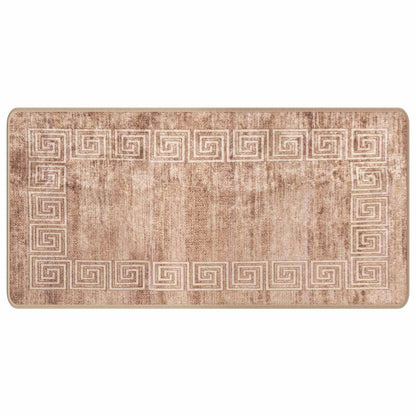 Rug Runner MARSA White 50 x 100 cm Polyester and PVC
