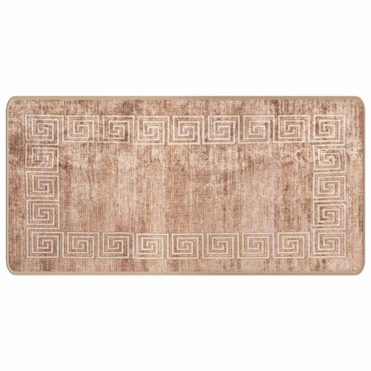 Rug Runner MARSA White 50 x 100 cm Polyester and PVC
