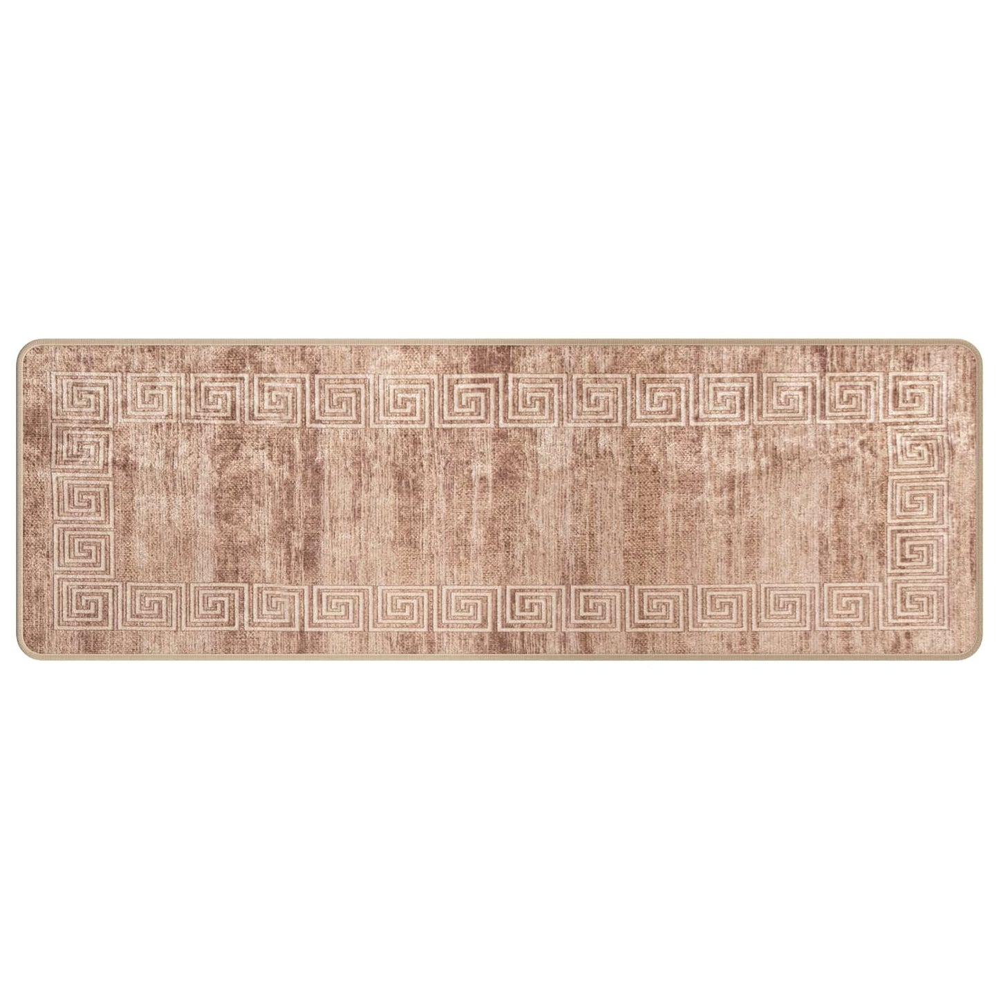 Rug Runner MARSA White 50 x 150 cm Polyester and PVC