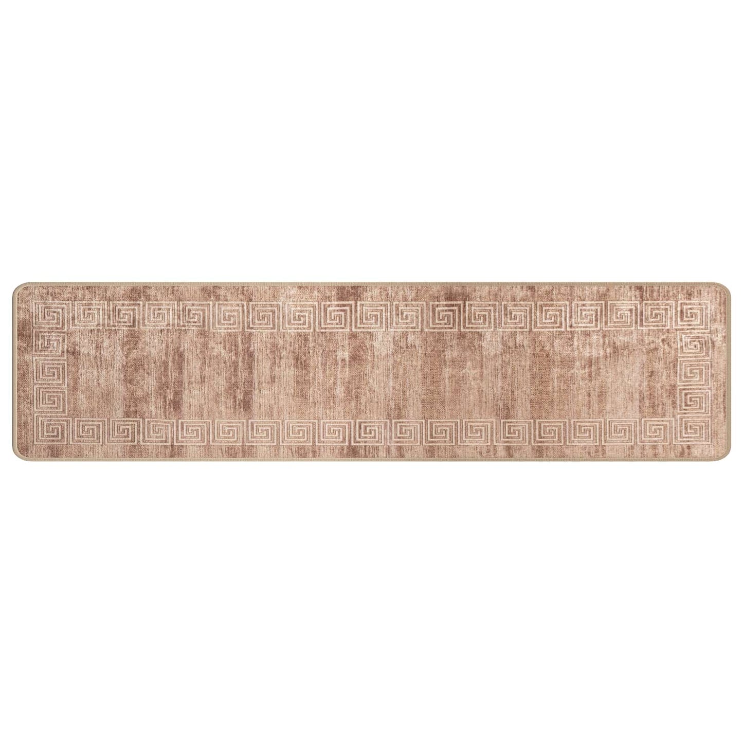 Rug Runner MARSA White 50 x 400 cm Polyester and PVC