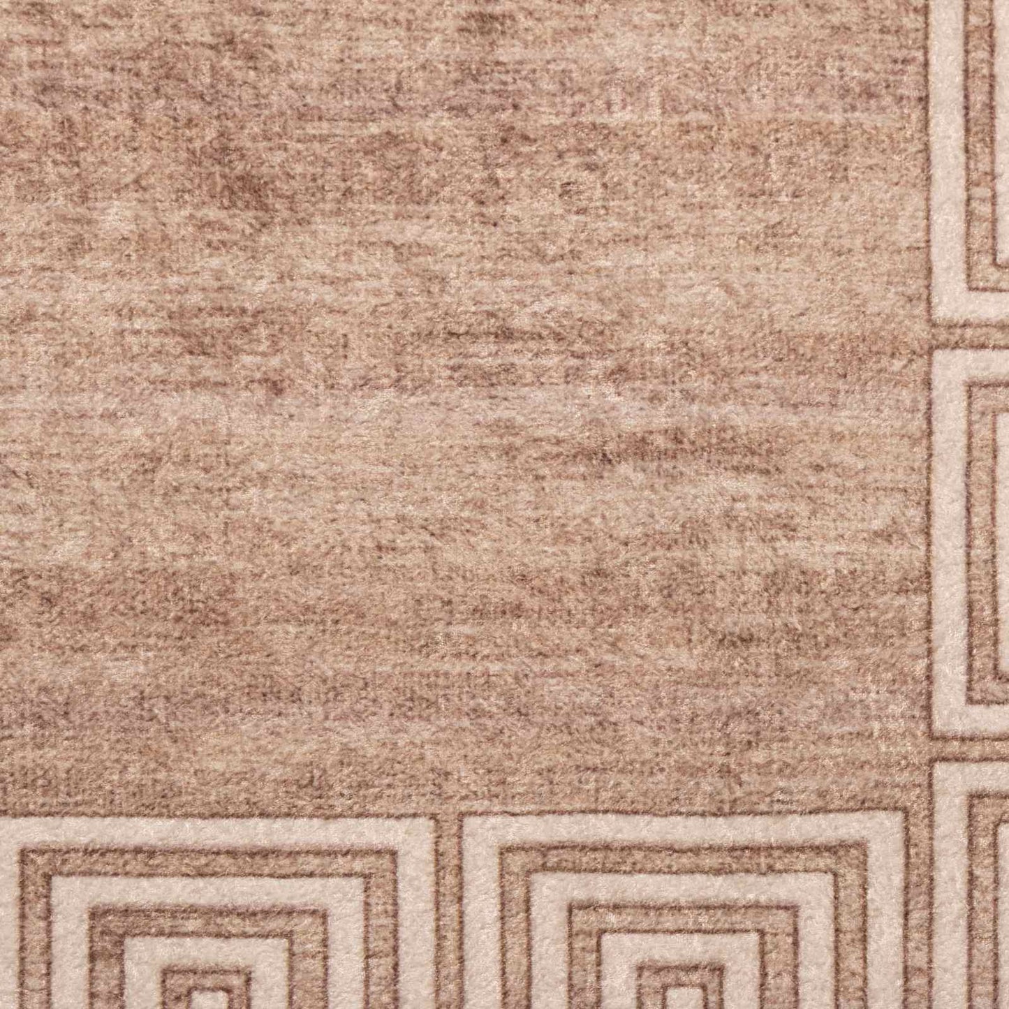 Rug Runner MARSA White 100 x 150 cm Polyester and PVC
