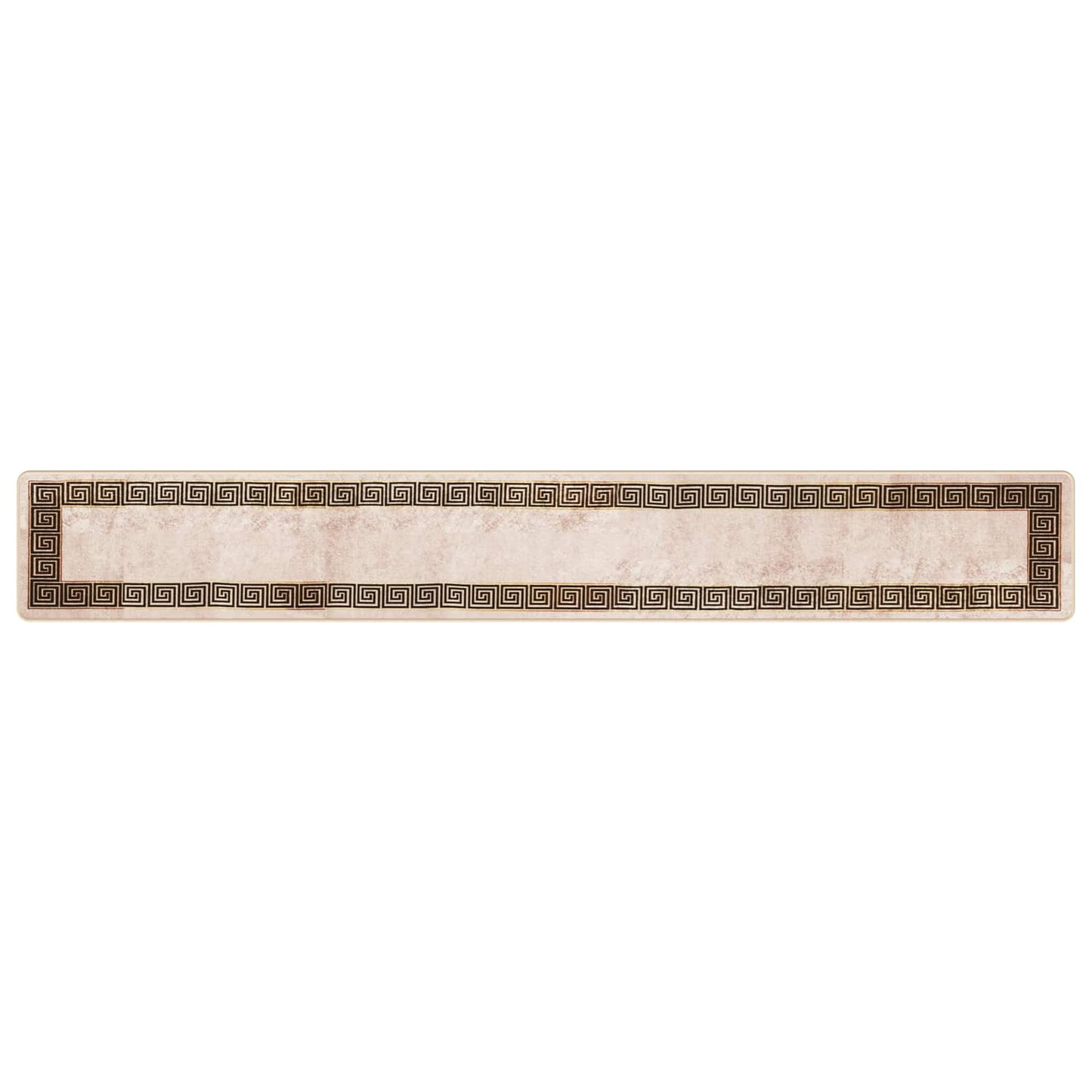 Rug Runner MARSA Black 50 x 350 cm Polyester and PVC
