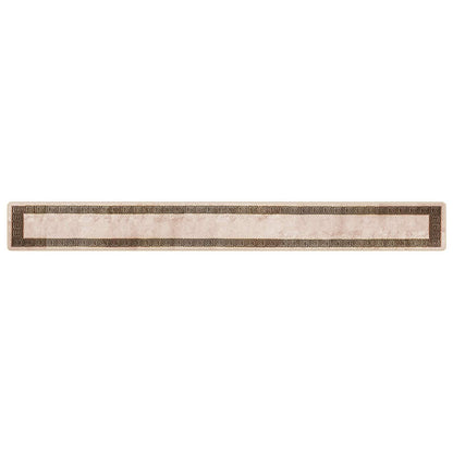 Rug Runner MARSA Black 50 x 450 cm Polyester and PVC