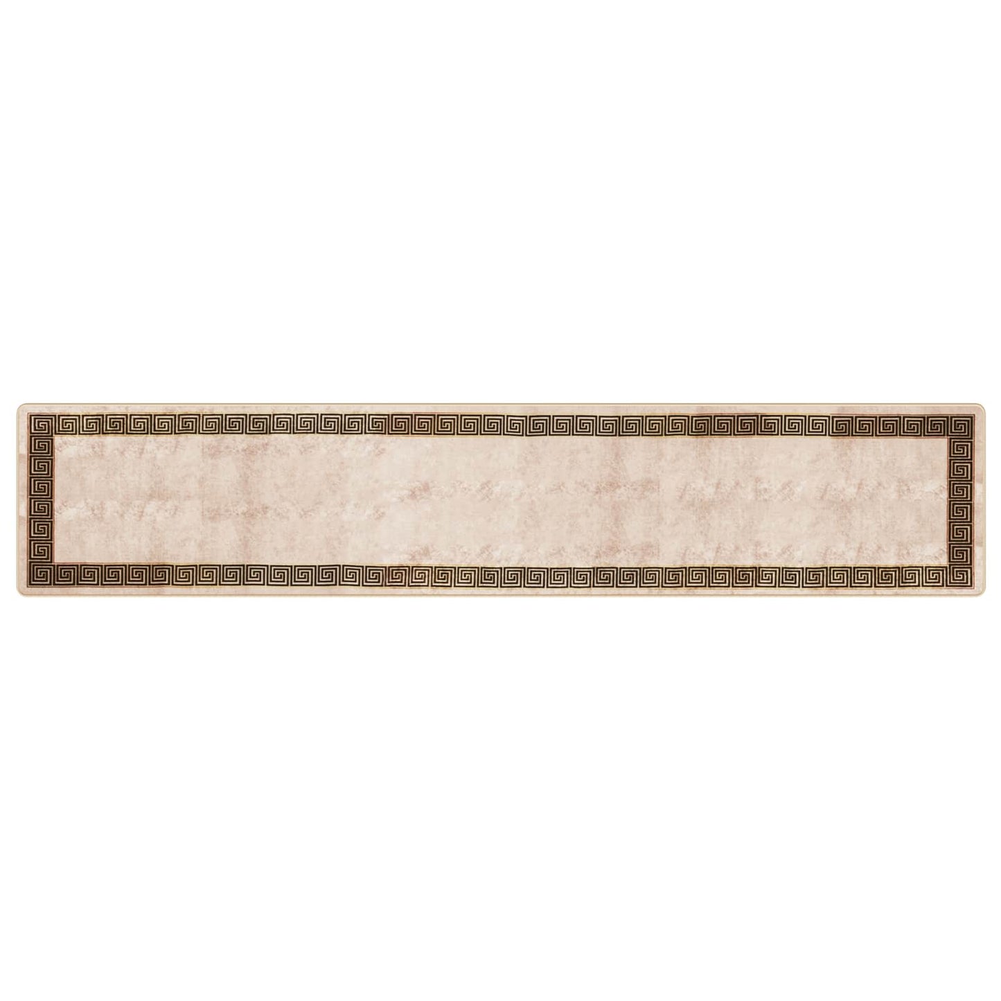 Rug Runner MARSA Black 80 x 400 cm Polyester and PVC