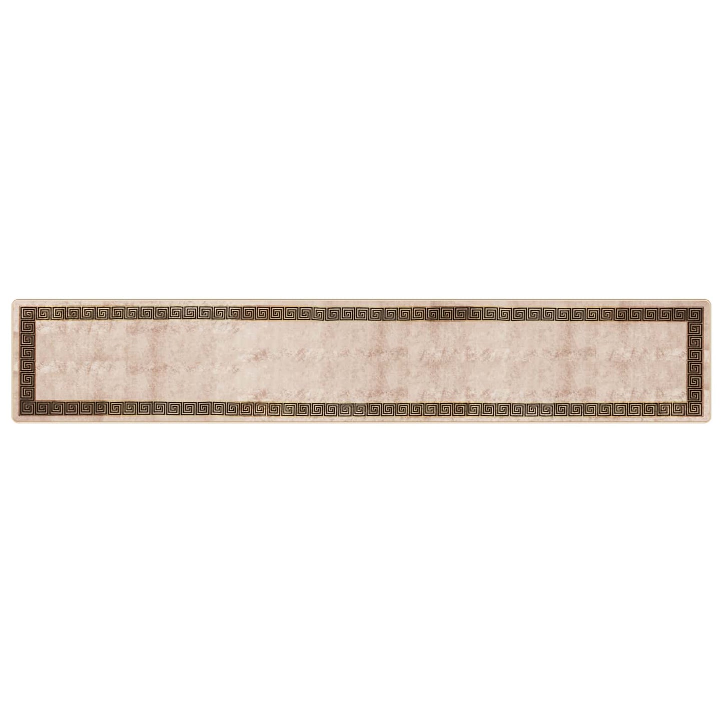 Rug Runner MARSA Black 80 x 450 cm Polyester and PVC