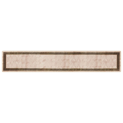 Rug Runner MARSA Black 80 x 450 cm Polyester and PVC