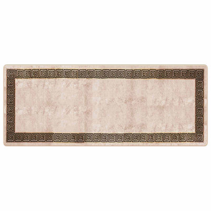 Rug Runner MARSA Black 100 x 250 cm Polyester and PVC