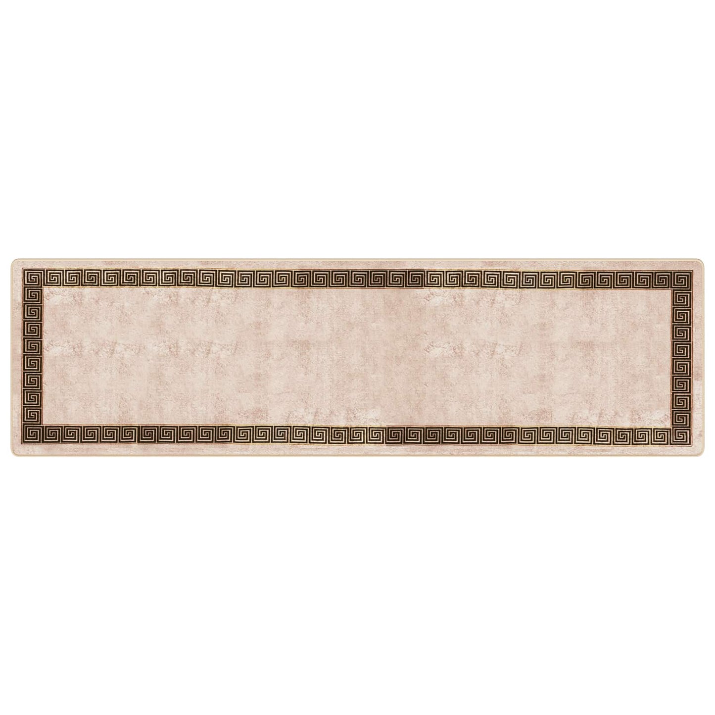 Rug Runner MARSA Black 100 x 350 cm Polyester and PVC