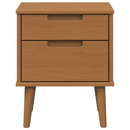 Bedside Cabinet Caramel 40 x 35 x 48 cm Solid Pine Wood