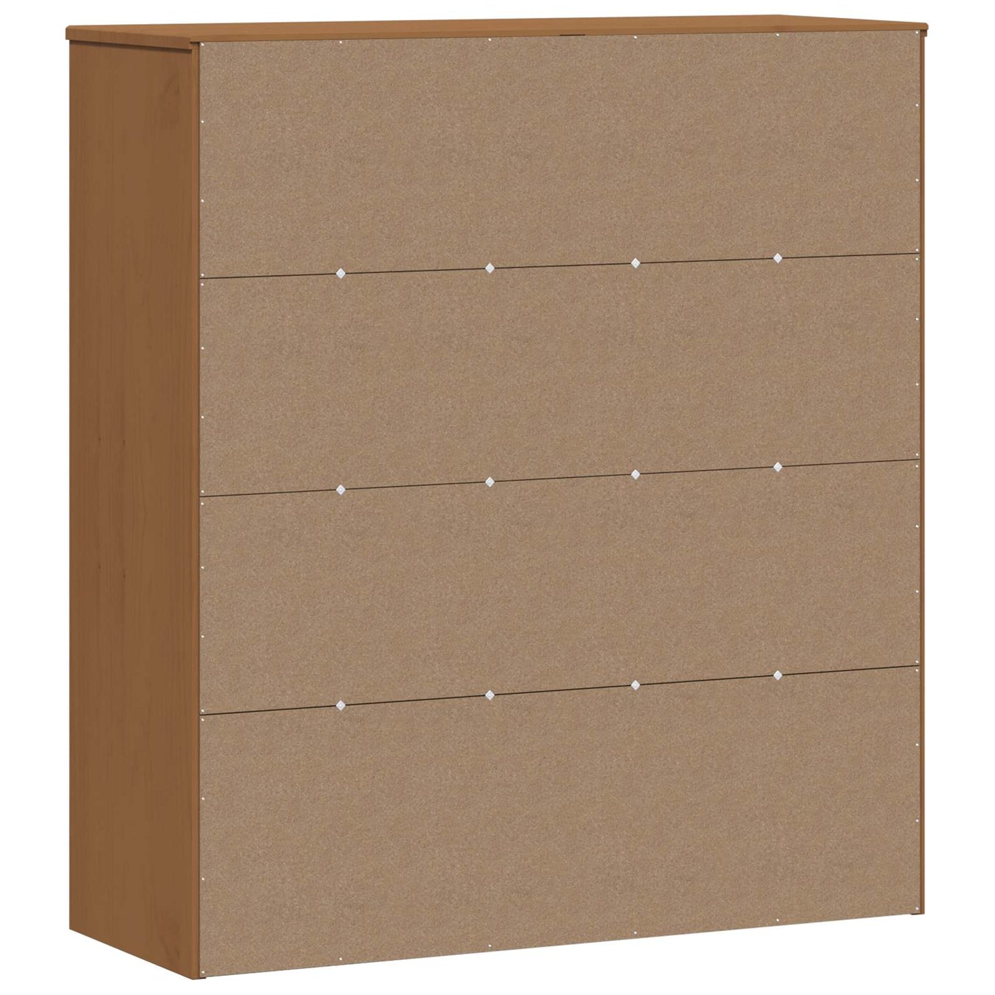 Hutch MOLDE Caramel 90 x 35 x 100 cm Solid Pine Wood