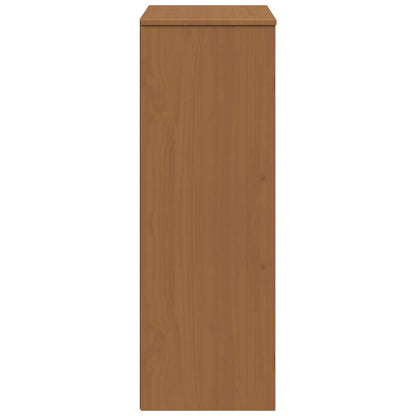 Hutch MOLDE Caramel 90 x 35 x 100 cm Solid Pine Wood