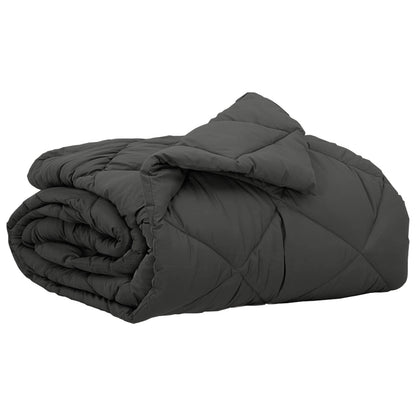 Summer Duvet Anthracite 200 x 155 cm Microfiber