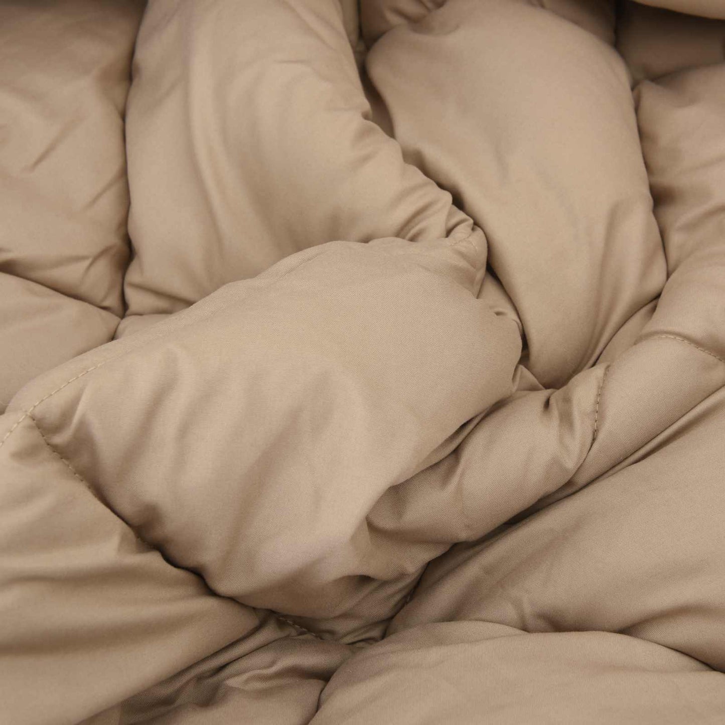 Summer Duvet Anthracite and Taupe 220 x 135 cm Microfiber