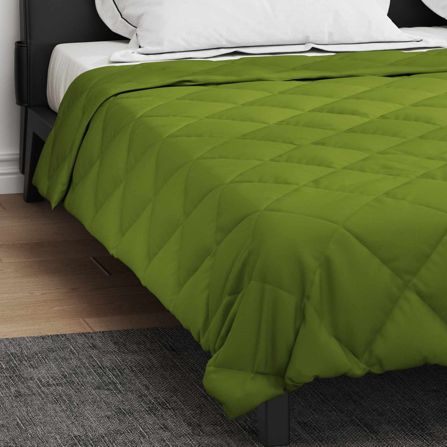 Summer Duvet Green 240 x 260 cm Microfiber