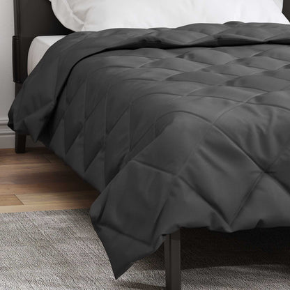 Full Year Duvet Anthracite 135 x 200 cm Microfiber