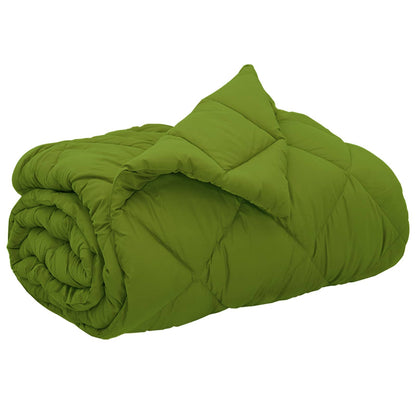 Full Year Duvet Green 200 x 240 cm Microfiber