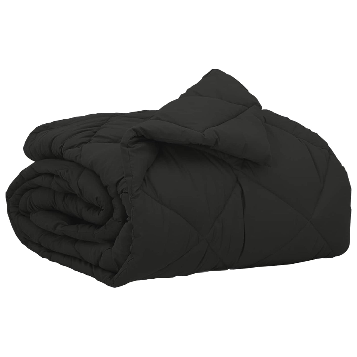 Full Year Duvet Black 140 x 200 cm Microfiber