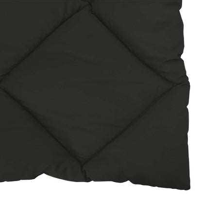 Full Year Duvet Black 155 x 220 cm Microfiber