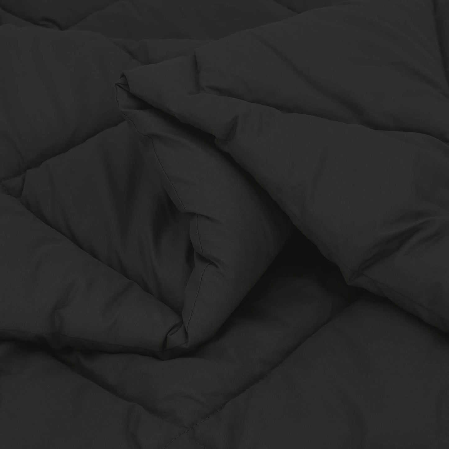 Full Year Duvet Black 220 x 260 cm Microfiber