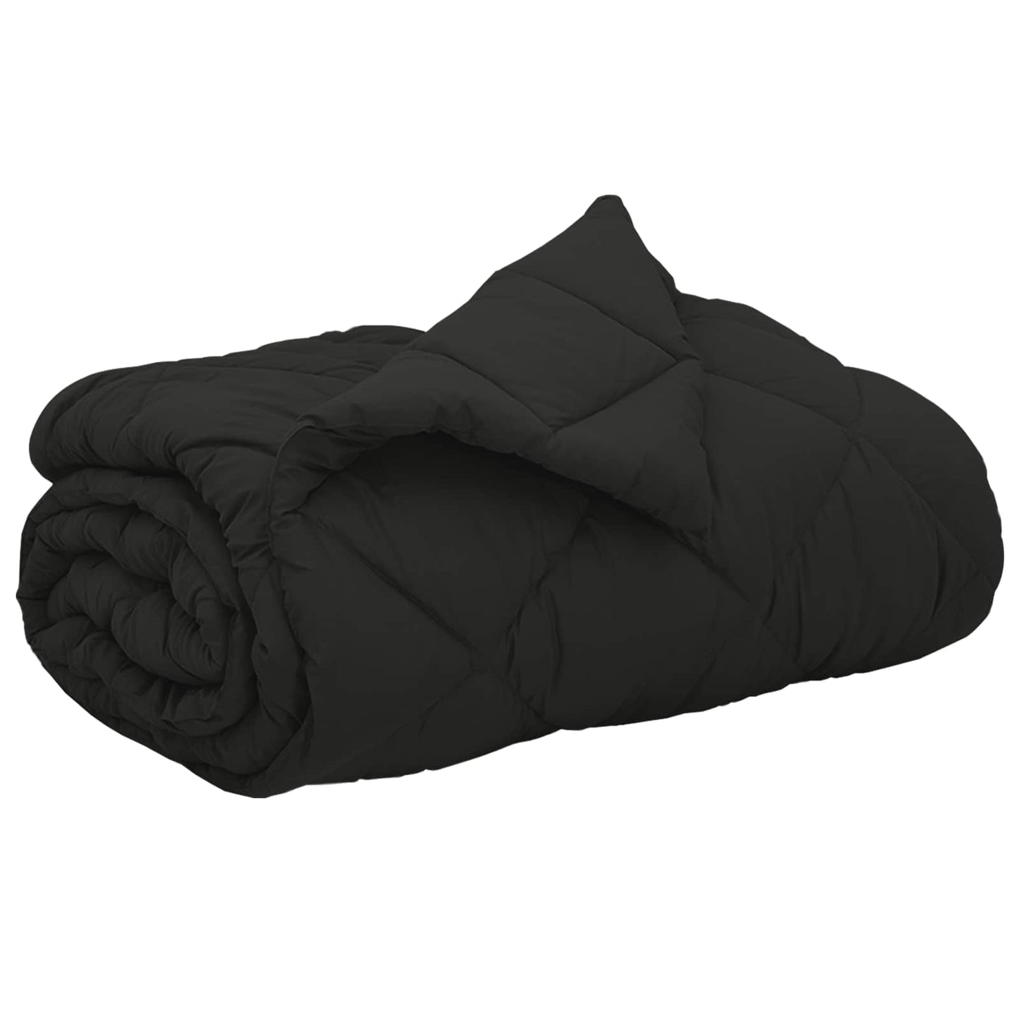 Full Year Duvet Black 220 x 260 cm Microfiber