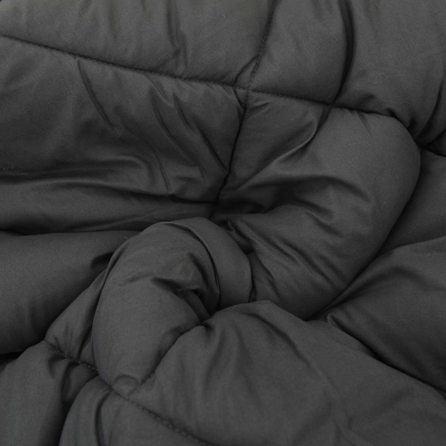 Full Year Duvet Black and Anthracite 135 x 220 cm Microfiber