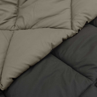 Full Year Duvet Light Grey and Anthracite 140 x 200 cm