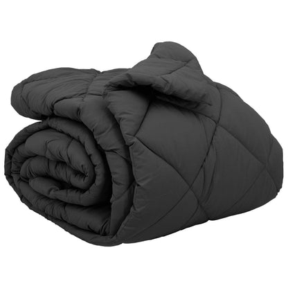 Winter Duvet Anthracite 200 x 220 cm Microfiber