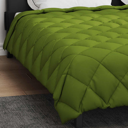 Winter Duvet Green 200 x 240 cm Microfiber