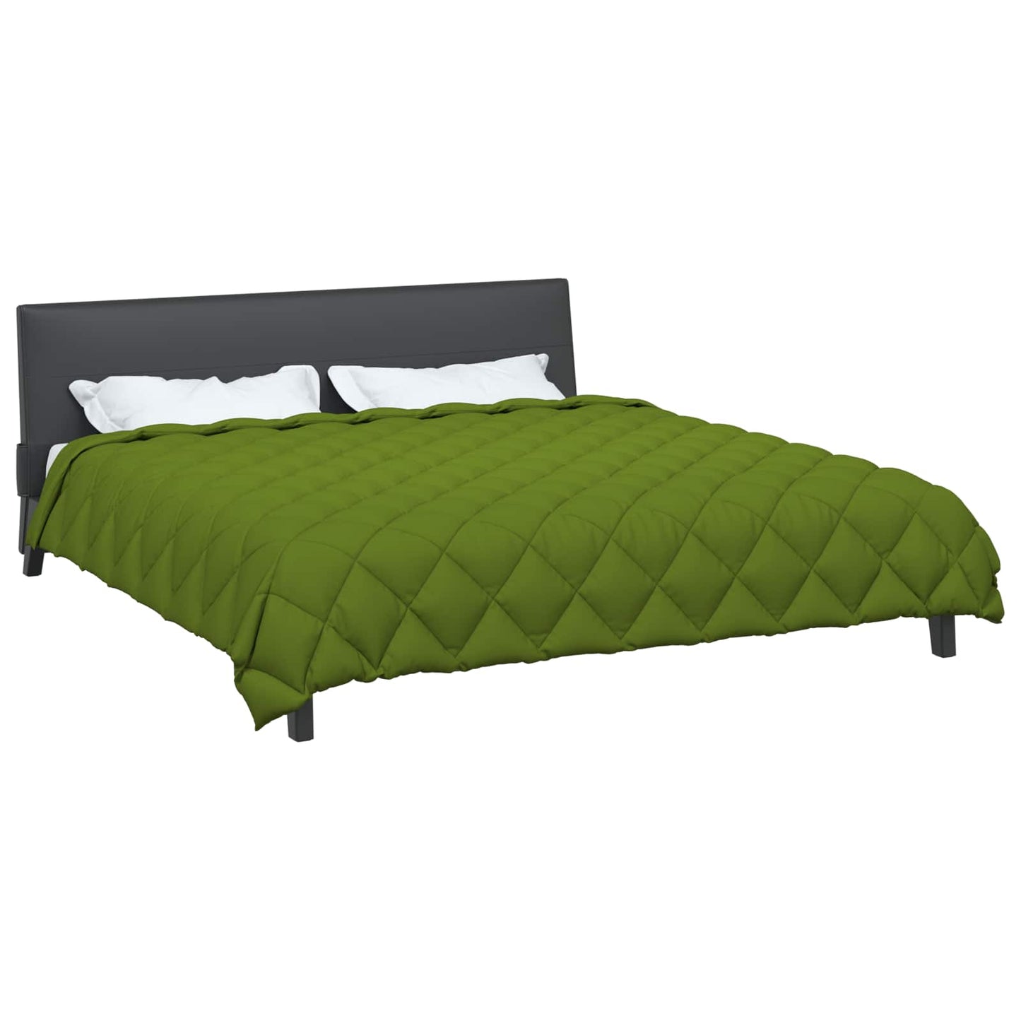 Winter Duvet Green 240 x 260 cm Microfiber