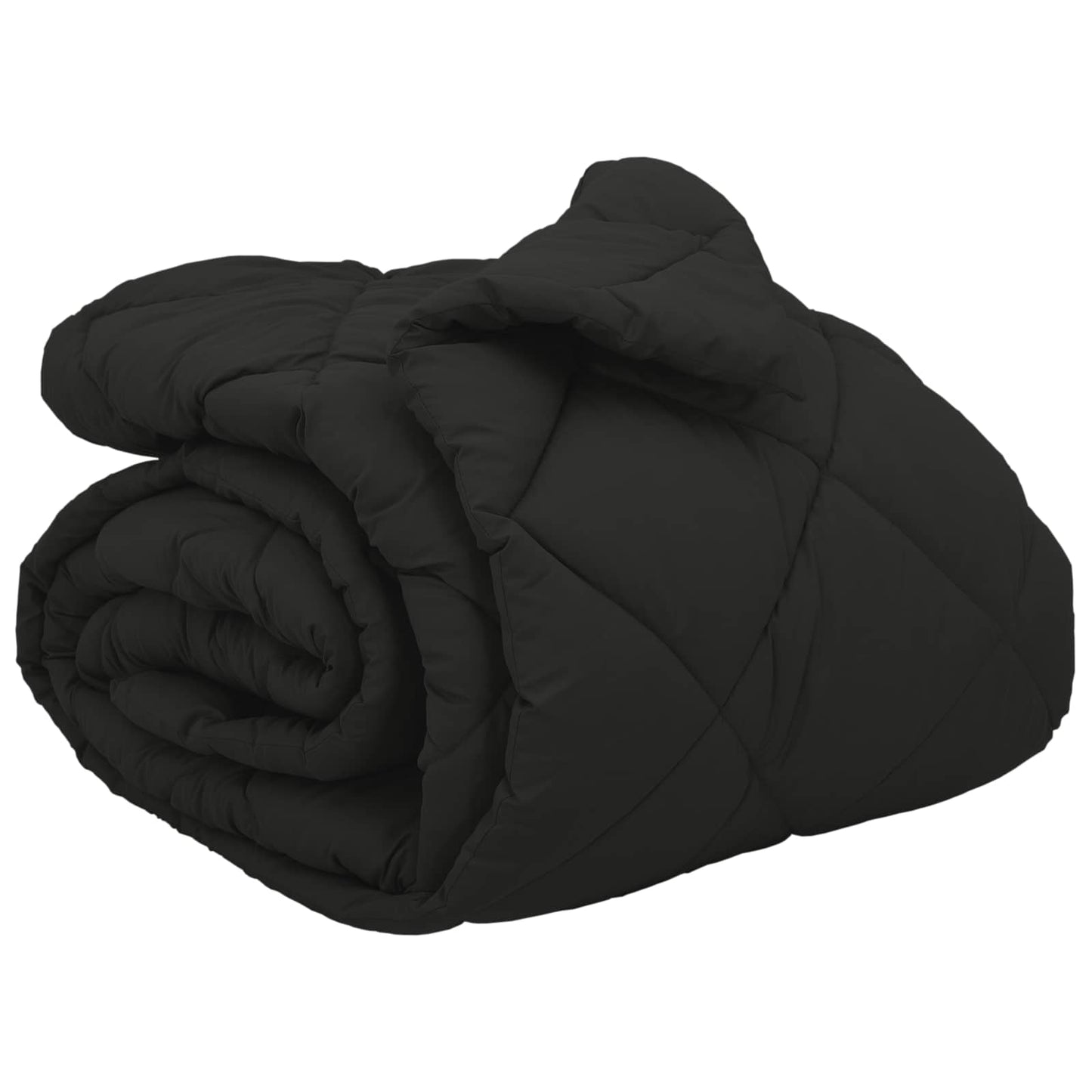 Winter Duvet Black 200 x 240 cm Microfiber