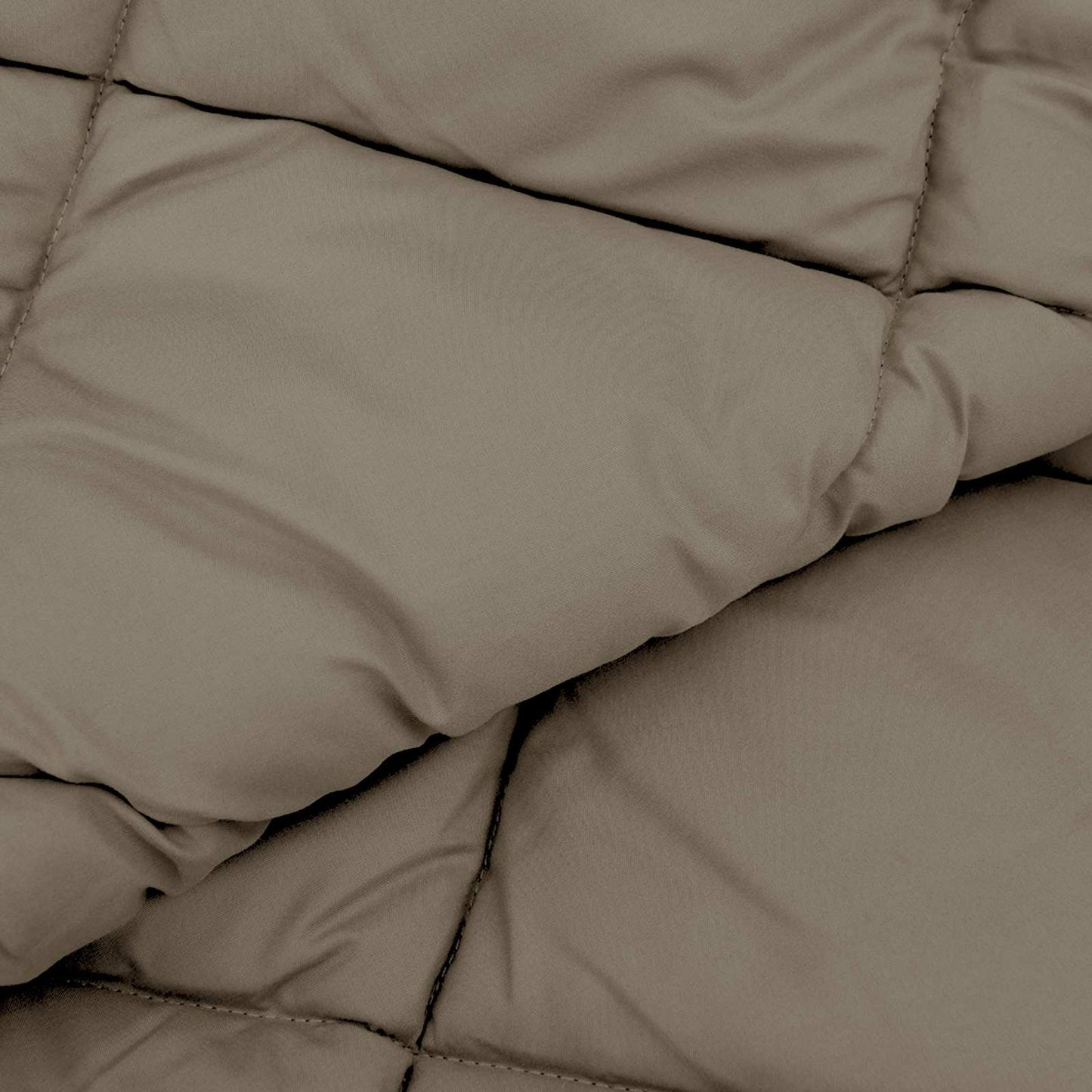 Winter Duvet Light Grey 140 x 220 cm Microfiber