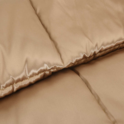 Summer Duvet Gold 155 x 220 cm Satin and Microfiber