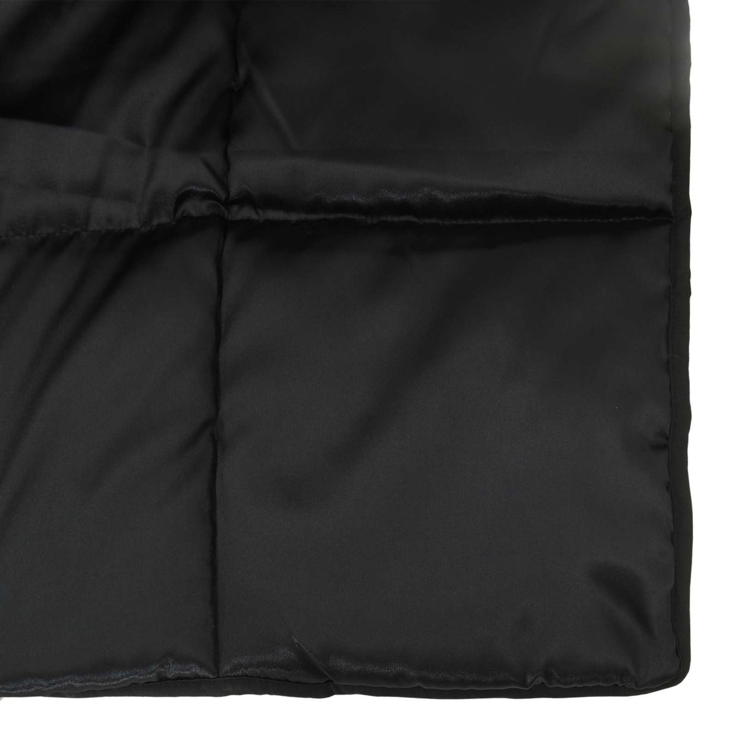 Summer Duvet Black 135 x 220 cm Satin and Microfiber