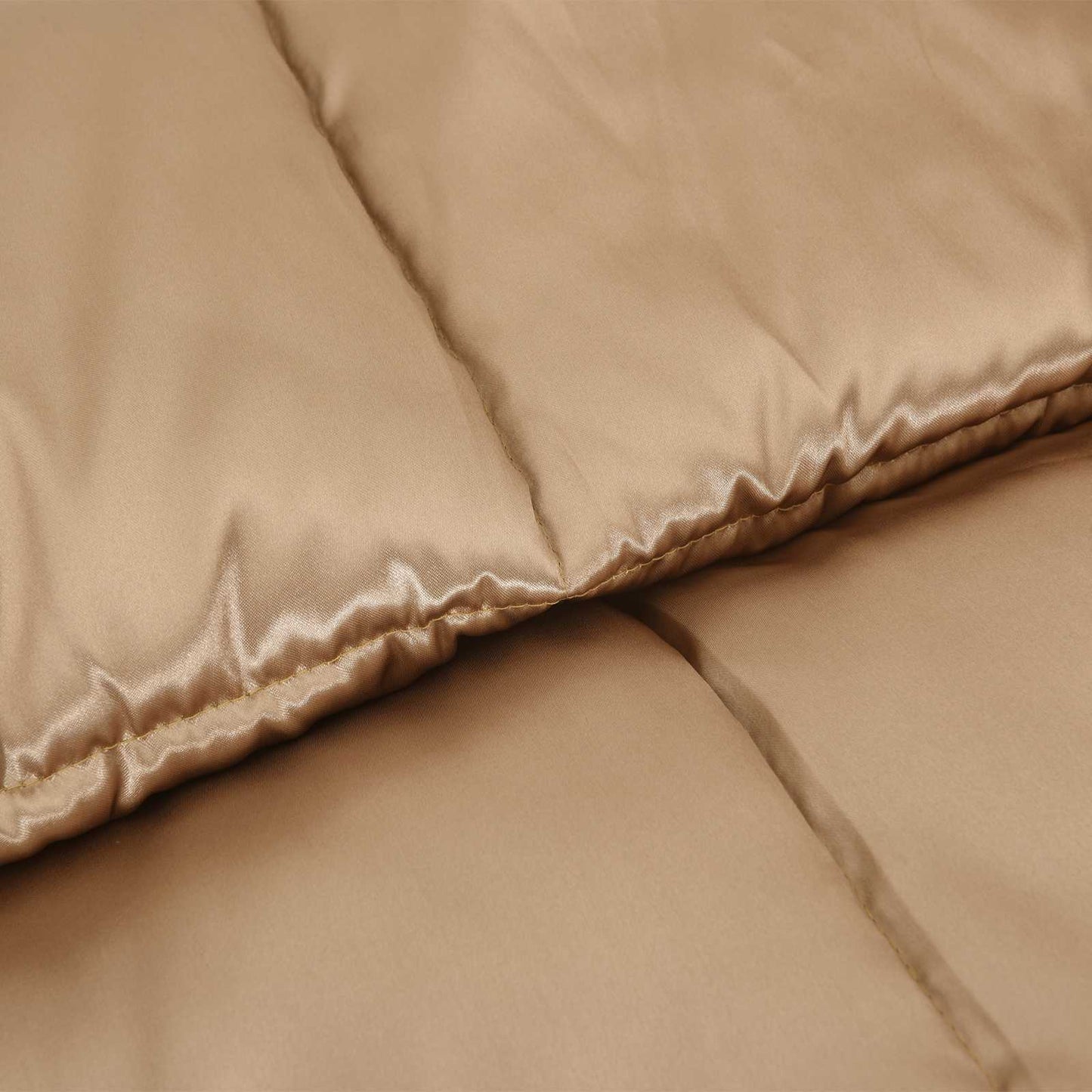 Winter Duvet Gold 140 x 220 cm Satin and Microfiber