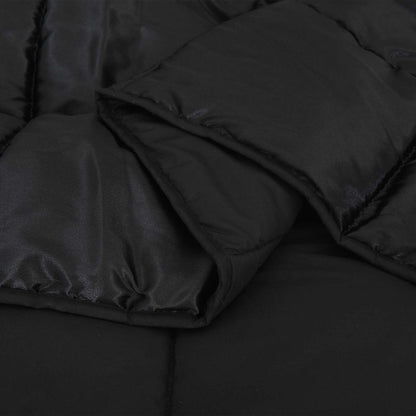 Winter Duvet Black 200 x 240 cm Satin and Microfiber