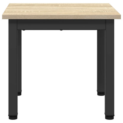 Coffee Table Sonoma 40 x 40 x 36 cm Engineered Wood