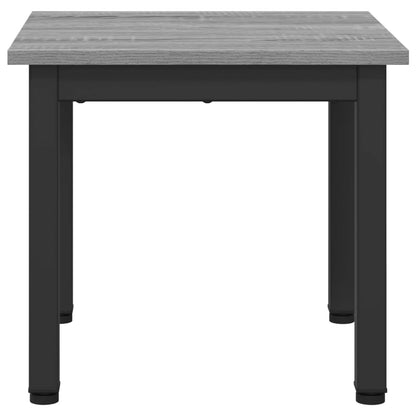 Coffee Table Grey Sonoma 40 x 40 x 36 cm Engineered Wood