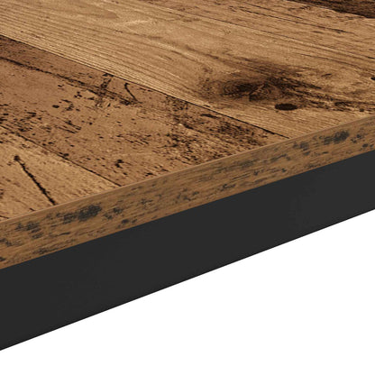 Coffee Table Old Wood 40 x 40 x 36 cm Engineered Wood