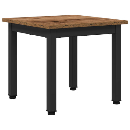 Coffee Table Old Wood 40 x 40 x 36 cm Engineered Wood