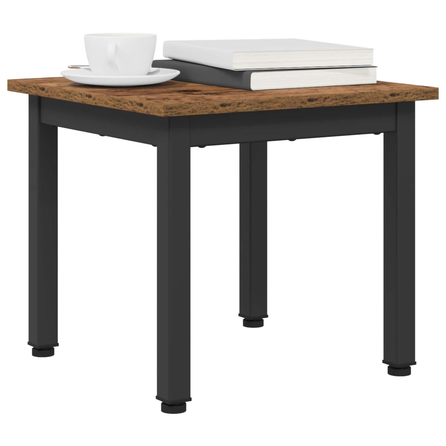 Coffee Table Old Wood 40 x 40 x 36 cm Engineered Wood