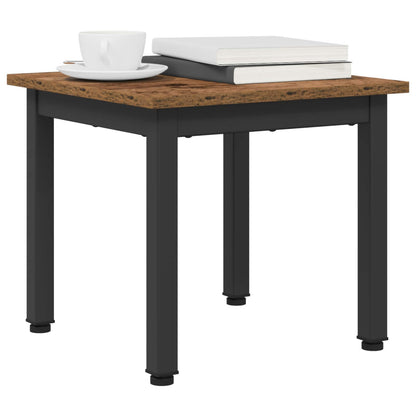 Coffee Table Old Wood 40 x 40 x 36 cm Engineered Wood